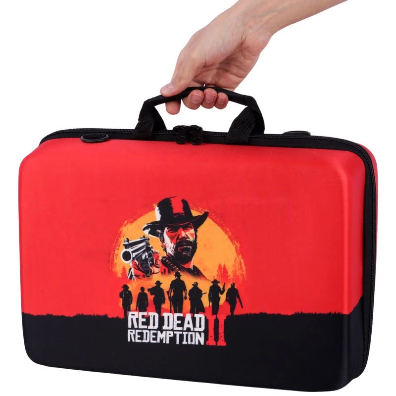 کیف کنسول بازی PS5 Slim طرح Red Dead Redemption 2 کد 5