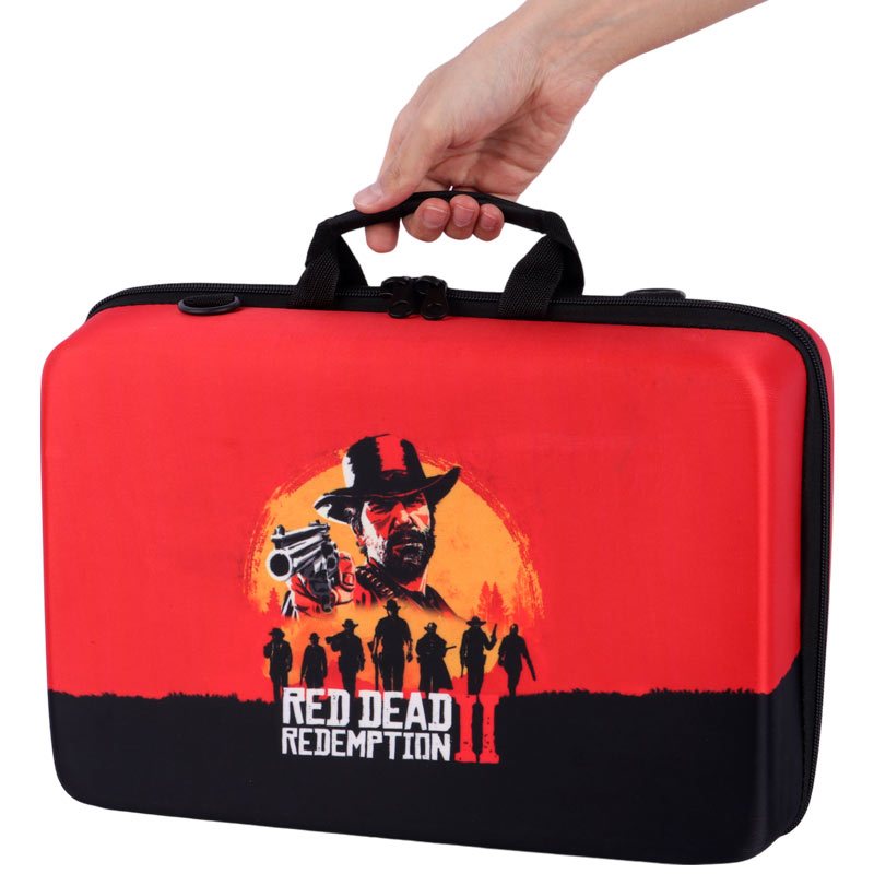 کیف کنسول بازی PS5 Slim طرح Red Dead Redemption 2 کد 5