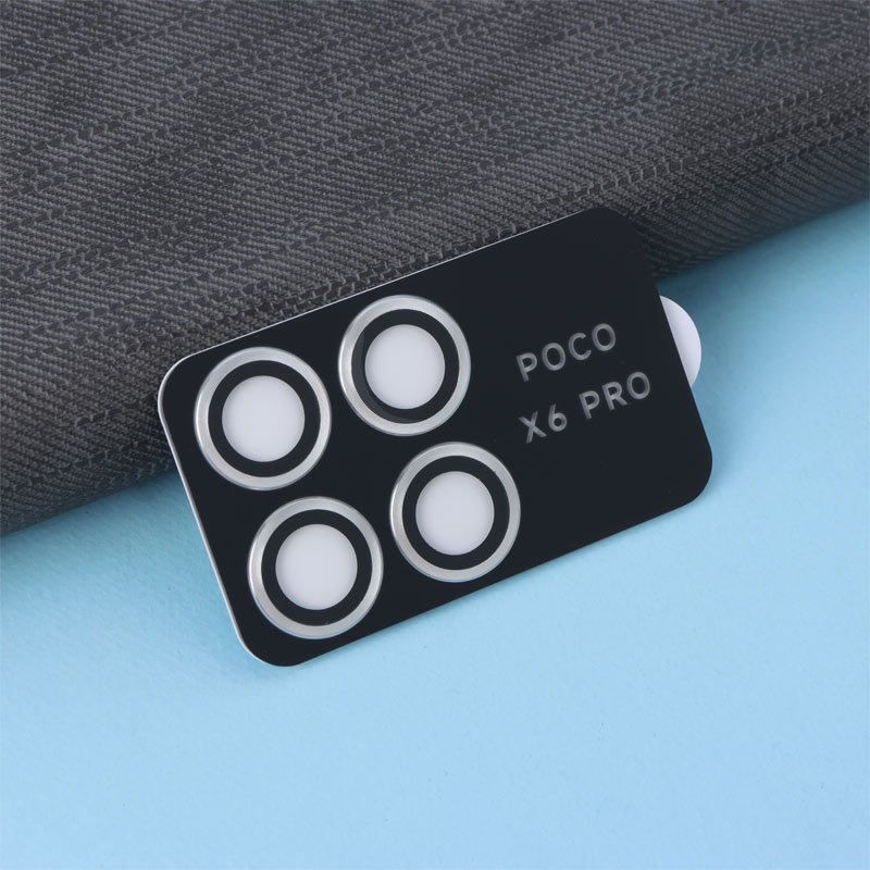 گلس لنز شابلون دار Xiaomi Poco X6 Pro