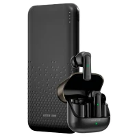 پکیج پاور بانک و هندزفری بلوتوثی Green Lion Rome & Earbuds GNROME2TWSBK