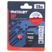 رم میکرو 128 گیگ پاتریوت Patriot EP A1 V30 U3 C10 100MB/s + خشاب