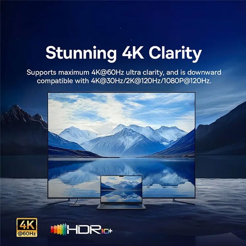 هاب 7 پورت Type-C باسئوس UltraJoy Series B00052803811-00