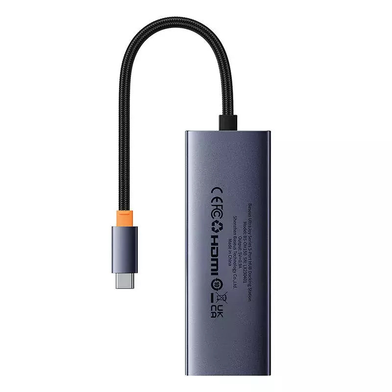 هاب 5 پورت Type-C باسئوس UltraJoy Series BS-OH150