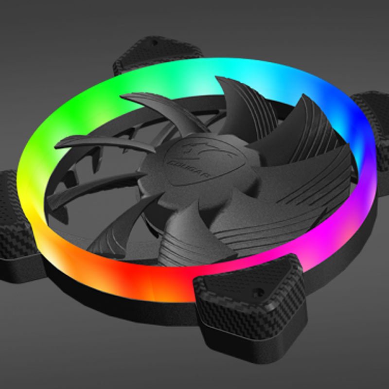فن کیس کوگر Cougar Vortex RGB HPB 120 Cooling Kit 12*12 بسته 3 عدد
