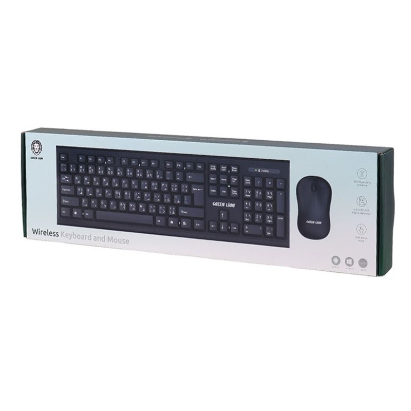 موس و کیبورد بی سیم Green lion GNWS24GKEYM
