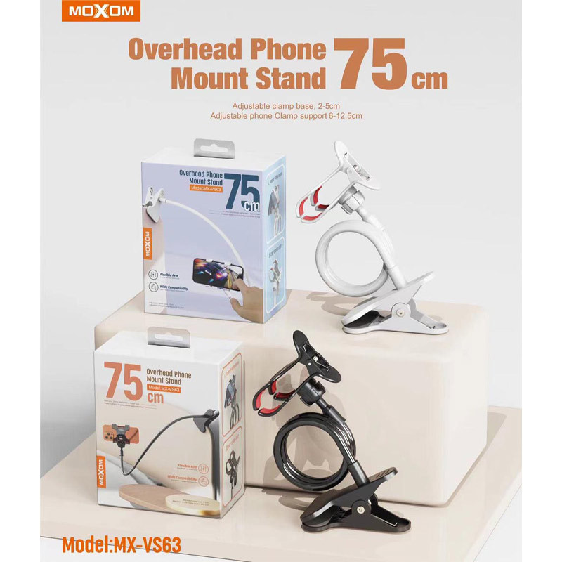 پایه نگهدارنده گوشی موبایل و تبلت Moxom MX-VS63