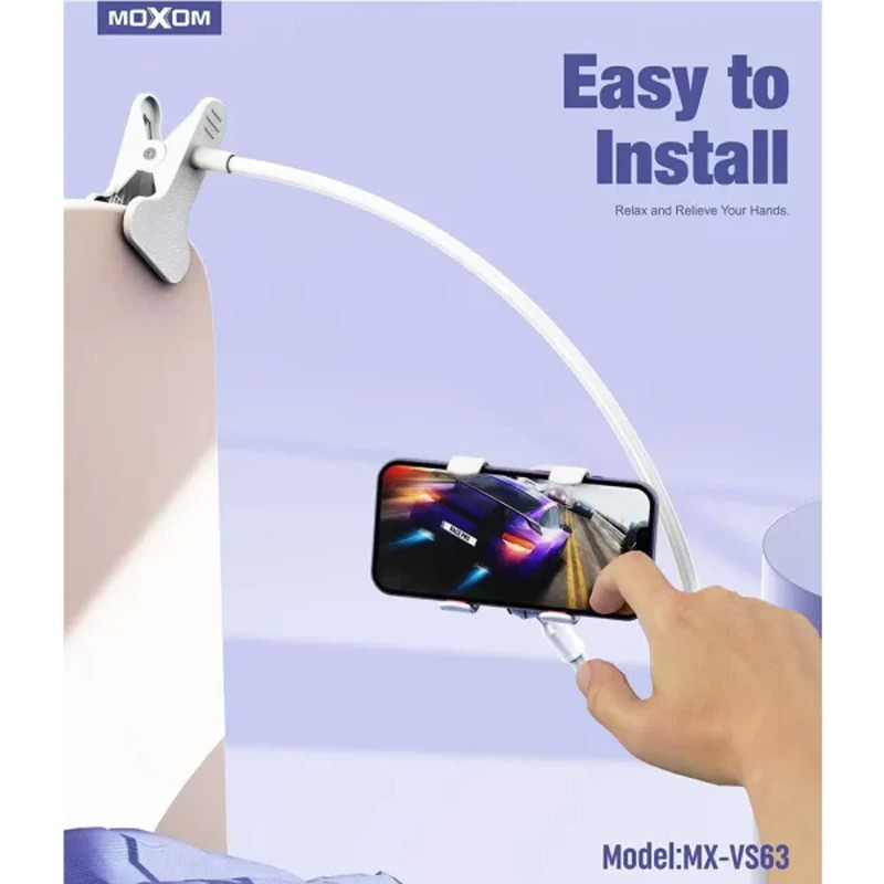 پایه نگهدارنده گوشی موبایل و تبلت Moxom MX-VS63