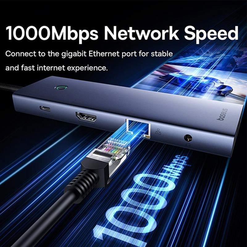 هاب 10 پورت Type-C باسئوس UltraJoy Series BS-OH161 B0005280C811-00
