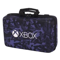کیف کنسول بازی XBOX Series S طرح چریکی مشکی بنفش کد 2