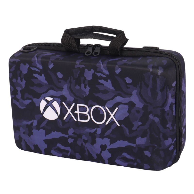 کیف کنسول بازی XBOX Series S طرح چریکی مشکی بنفش کد 2