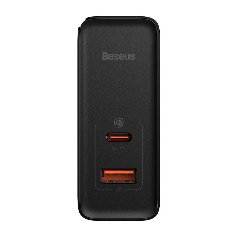 کلگی فست شارژ Baseus CCGP09020 GaN5 Pro 2Port 5A QC4.0+ PD3.0 100W + کابل تبدیل تایپ سی