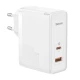 کلگی فست شارژ Baseus CCGP09020 GaN5 Pro 2Port 5A QC4.0+ PD3.0 100W + کابل تبدیل تایپ سی