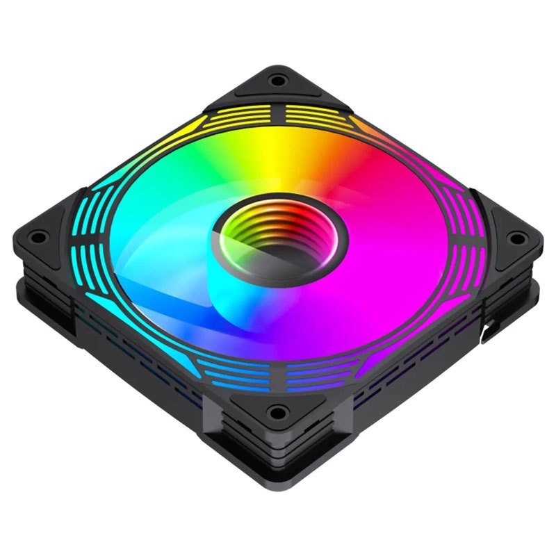 فن کیس گیم مکس GameMax KF300R ARGB Black 12*12 بسته 3 عددی