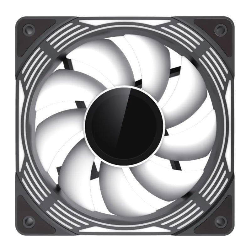 فن کیس گیم مکس GameMax KF300R ARGB Black 12*12 بسته 3 عددی