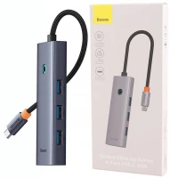 هاب 4 پورت Type-C باسئوس BS-OH108
