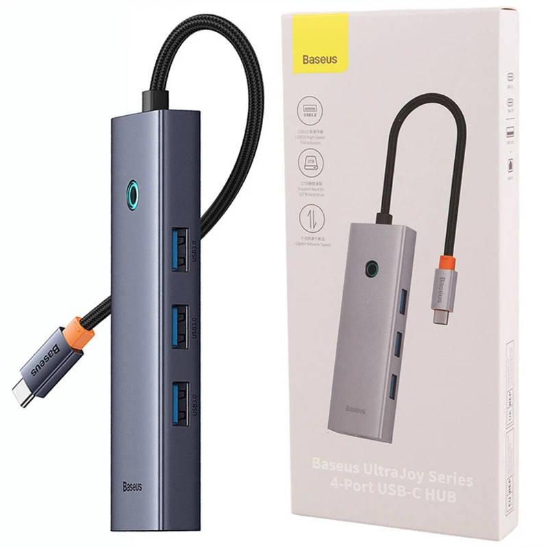هاب 4 پورت Type-C باسئوس BS-OH109
