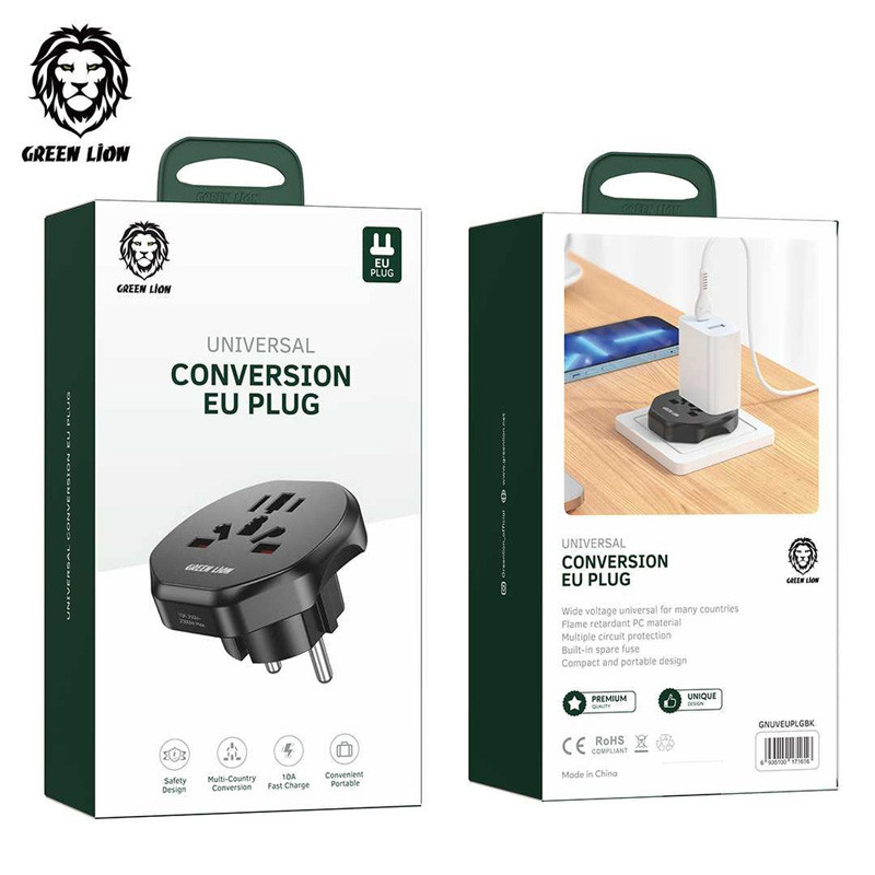 تبدیل 3 به 2 Green Lion GNUVEUPLGBK
