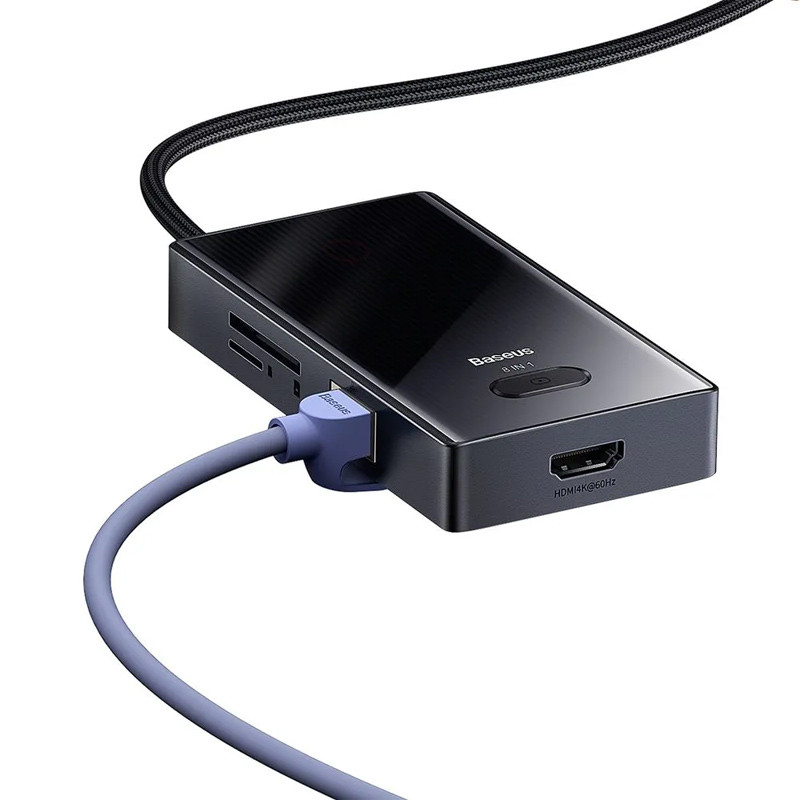 هاب 8 پورت Type-C باسئوس Focus Series WKYY030313
