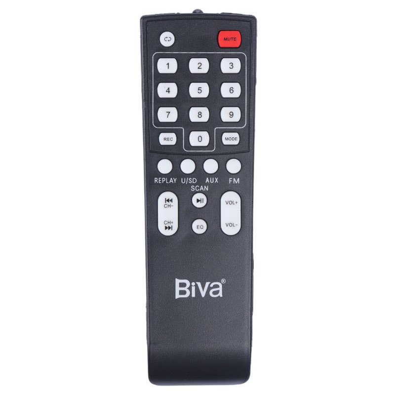 اسپیکر چمدانی بلوتوثی رم و فلش خور Biva Party Box 880 + میکروفون و ریموت کنترل