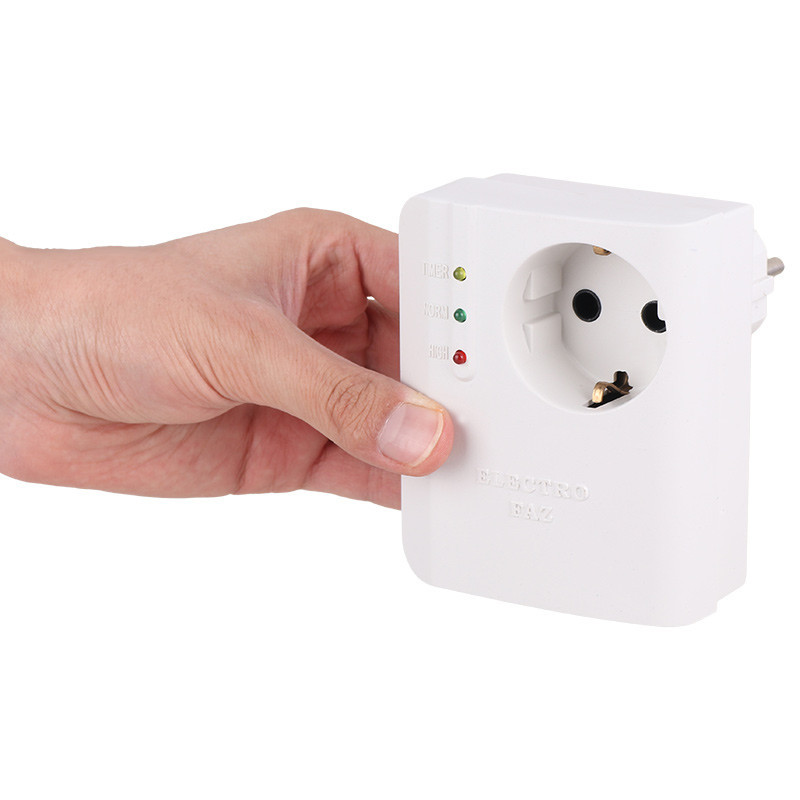 محافظ برق لباسشویی و ظرف شویی کلید دار ارت دار الکترو فاز Electro Faz 1003