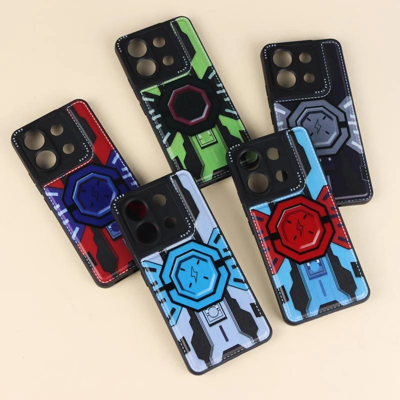 قاب ژله ای Case اختاپوس محافظ لنزدار Xiaomi Poco X6