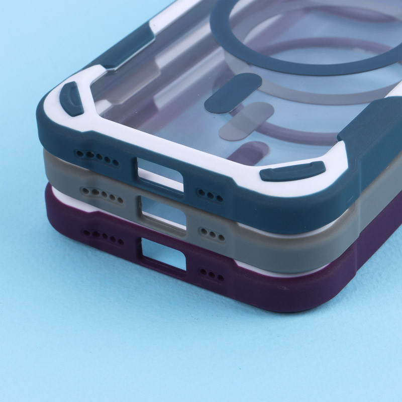 قاب Sport PC دو رنگ مگ سیف iPhone 13 / 14