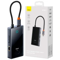 هاب 8 پورت Type-C باسئوس Focus Series WKYY030313