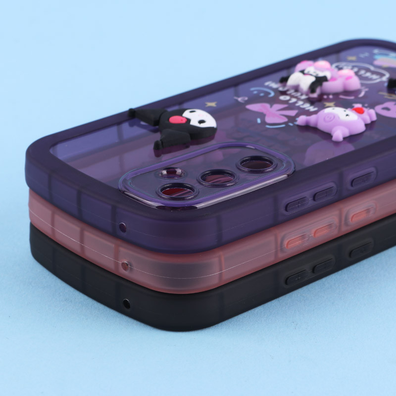 قاب Fashion Case سامسونگ Galaxy A54 عروسک برجسته محافظ لنزدار