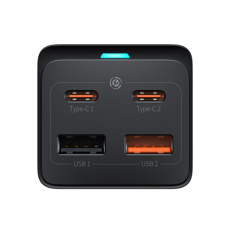شارژر دیواری فست شارژ Baseus Power Combo Powerstrip PSZM000901 5Port GaN3 Pro 3.25A PD 65W
