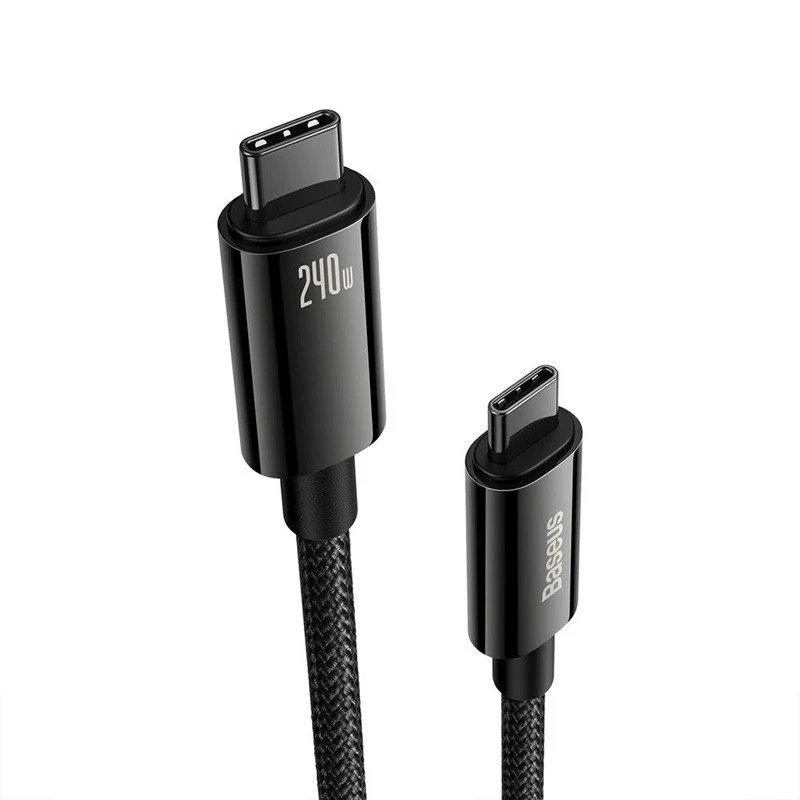 کابل تبدیل فست شارژ Baseus CAWJ0400 Type-C To Type-C 240W 1m