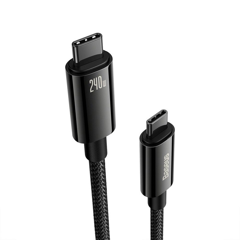 کابل تبدیل فست شارژ Baseus CAWJ0400 Type-C To Type-C 240W 1m