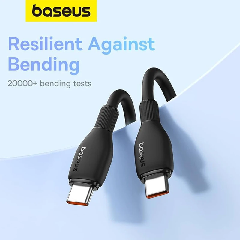کابل تبدیل فست شارژ Baseus P10355702 Type-C To Type-C 100W 1.2m