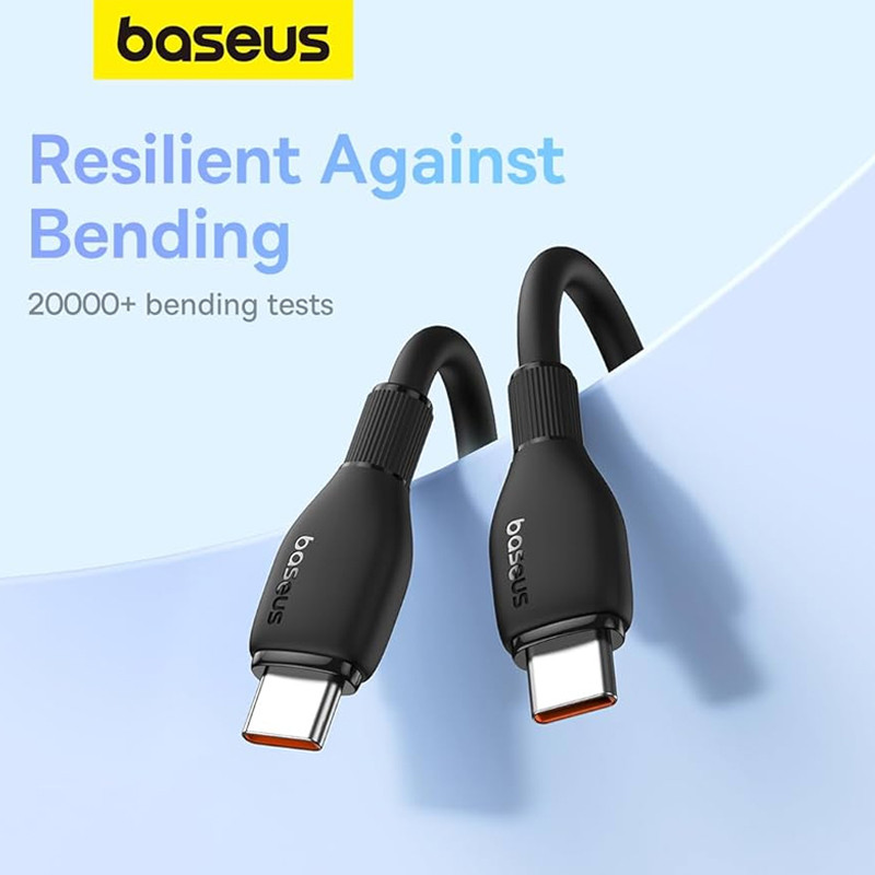 کابل تبدیل فست شارژ Baseus P10355702 Type-C To Type-C 100W 1.2m