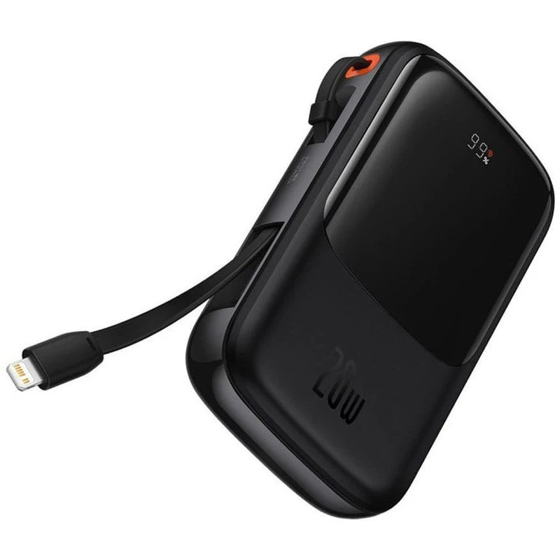 پاور بانک فست شارژ باسئوس Qpow Pro PPQD06000 PD 20W ظرفیت 10000 میلی آمپر ساعت