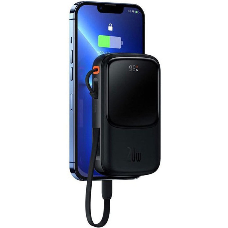 پاور بانک فست شارژ 10000 باسئوس Baseus Qpow Pro PPQD06000 PD 20W