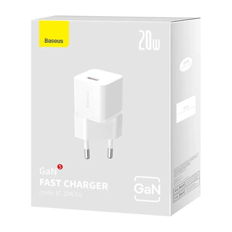 کلگی فست شارژ Baseus GaN5 CCGN050 3A 20W Type-C