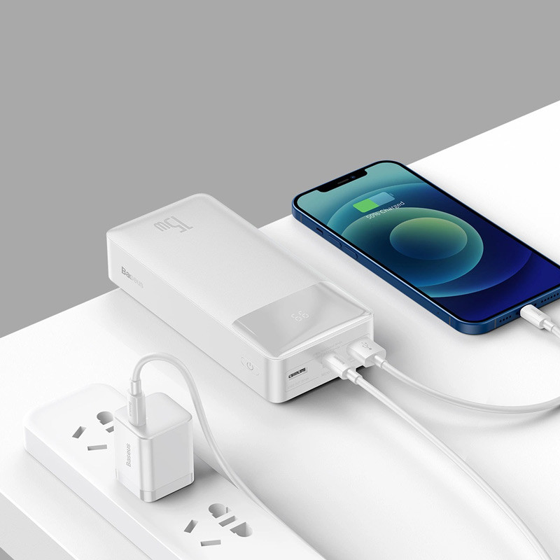 پاور بانک فست شارژ 30000 باسئوس Baseus Bipow PPBD05020 15W