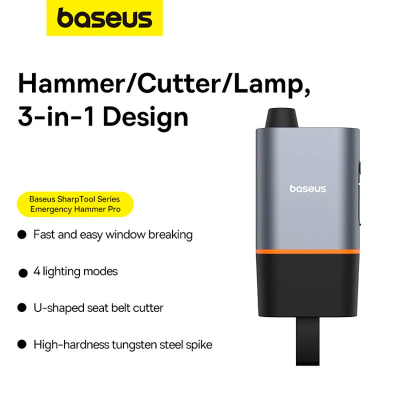 چکش اضطراری Baseus SharpTool Series C10934401111