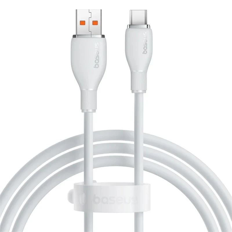 کابل تایپ سی فست شارژ Baseus Pudding Series P1035570 100W 1.2m