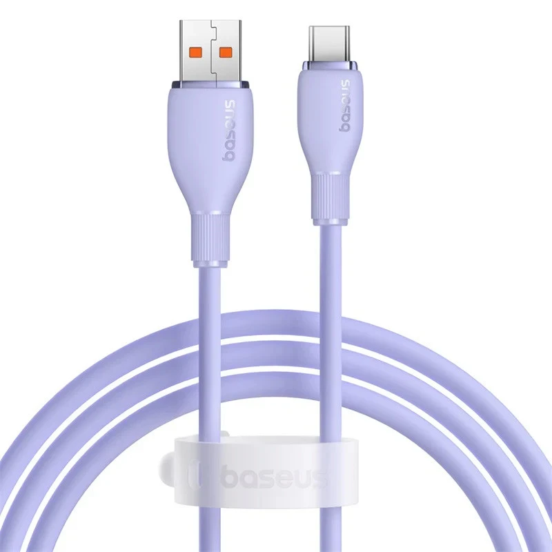 کابل تایپ سی فست شارژ Baseus Pudding Series P1035570 100W 1.2m