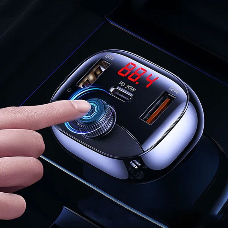 شارژر فندکی + FM Player بلوتوثی Biva BM-01
