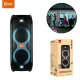 اسپیکر چمدانی بلوتوثی رم و فلش خور Biva Box party 1000W + میکروفون