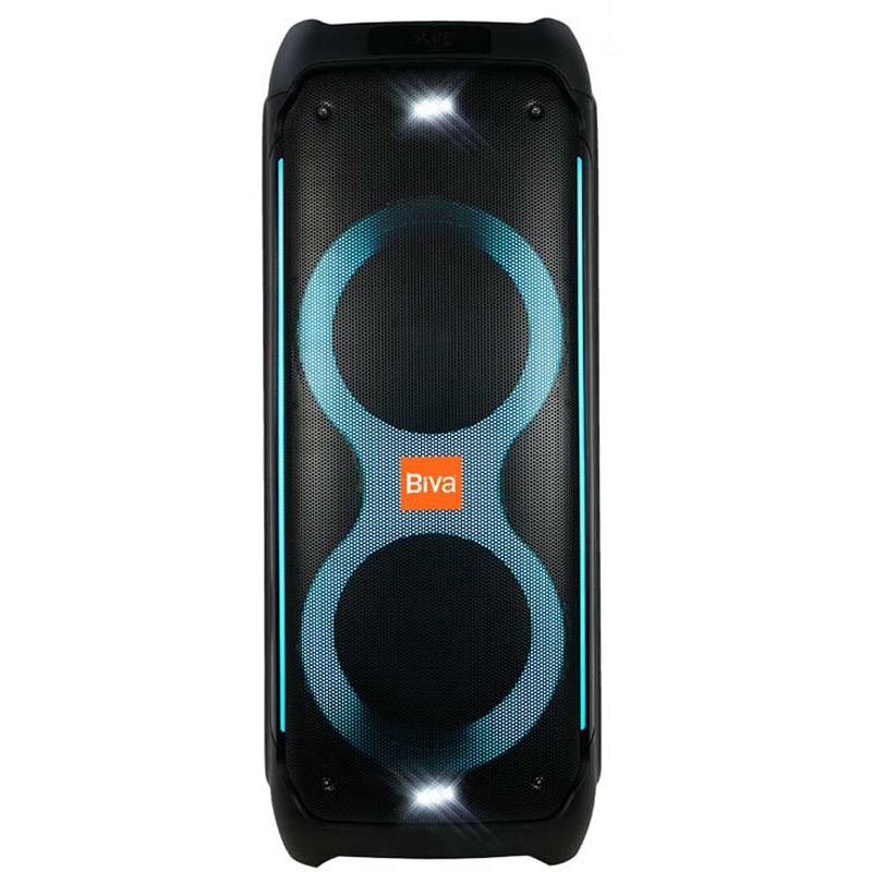 اسپیکر چمدانی بلوتوثی رم و فلش خور Biva Box party 1000W + میکروفون