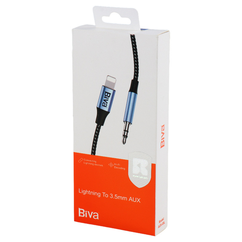 کابل تبدیل Biva AUX-08L AUX To Lightning