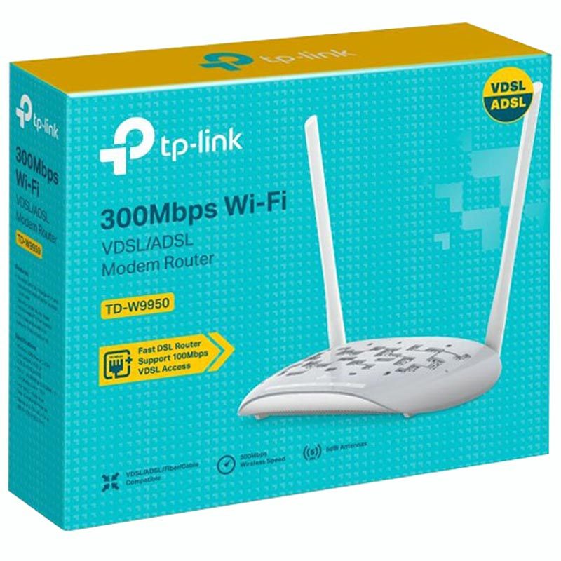 مودم TP-LINK TD-W9950 VDSL/ADSL 300Mbps