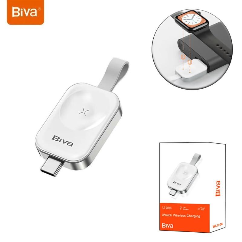 شارژر بی سیم اپل واچ Biva WLC-06