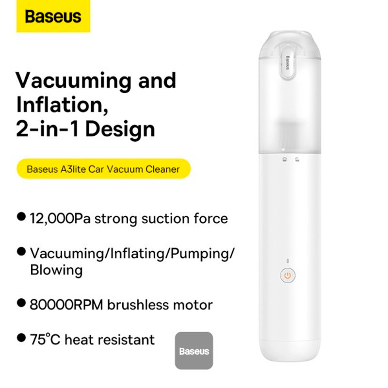 جارو شارژی ماشین باسئوس Baseus A3 Lite VCAQ050002