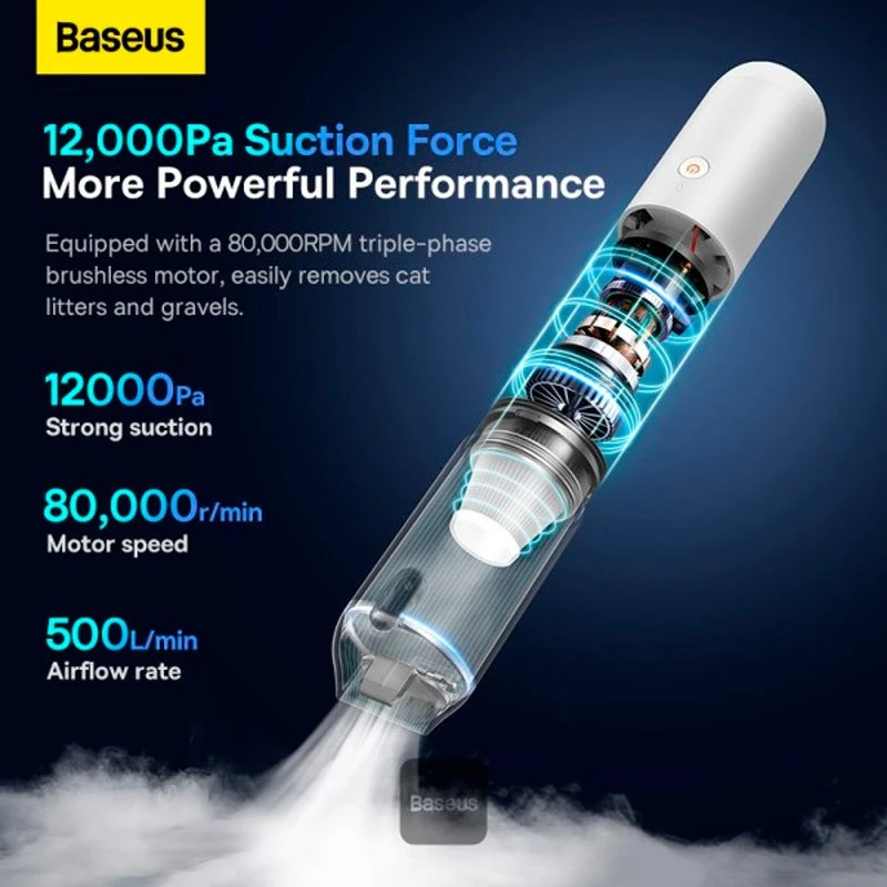 جارو شارژی ماشین باسئوس Baseus A3 Lite VCAQ050002
