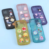 قاب Fashion Case سامسونگ Galaxy A12 / M12 عروسک برجسته محافظ لنزدار
