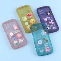 قاب Fashion Case سامسونگ Galaxy A13 4G عروسک برجسته محافظ لنزدار